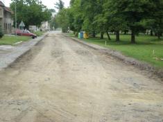 Rekonstrukce silnice - červenec - listopad 2014