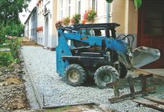 Opravy chodníků 2007